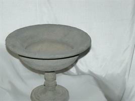 VASO COTTO EMERALD H.20 GREY