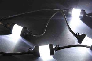 6 LED STROBO 2,4 MT. PROLUNGABILE IP44