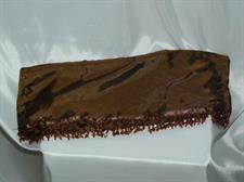 DEC.TAVOLO BRONZO 40X180 POLIESTERE