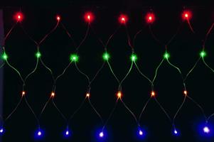 TENDA RETE 120 LED MULTICOLOR CM.300X42 C/GIOCHI LUCE