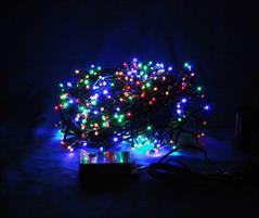 400 LED MULTI C/GIOCHI L., X EST.,  LUCI MT.15, CAVO MT.4, TRASF