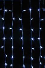 TENDA LUCCIOLONA 240 VOLT C/400 LED BIANCHI C/80 LED FLASH MT1X4