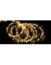 360 GOCCE LED CALDO SU FILO RAME CON GIOCHI LUCE MT.36