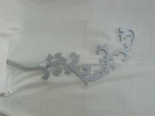 RAMO LEGNO SAGOMATO CM.64 ARGENTO