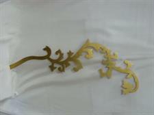 RAMO LEGNO SAGOMATO CM.64 ORO