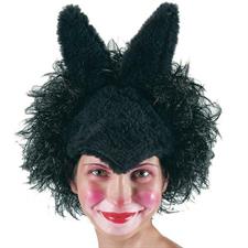 PARRUCCA CONIGLIETTA PLAY BOY NERA