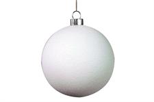 SFERA CM.10 BIANCO GLITTER