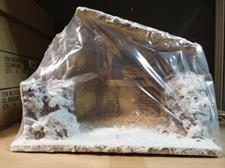 CAPANNA VUOTA NEVICATA CM.28X16X22