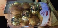 SFERA CM.8 PZ.20 ORO LUCIDO, OPACO, GLITTER