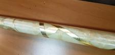TESSUTO VOILE ORO DIS.ORO MT.3X1,5