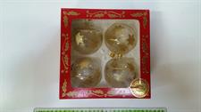 4 SFERE CM.7 CRISTAL STAR GOLD