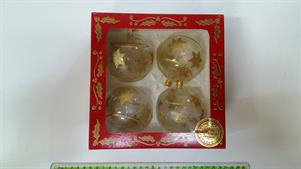 4 SFERE CM.7 CRISTAL STAR GOLD