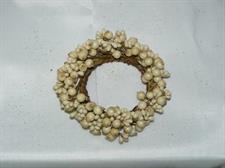 CORONCINA BACCHE PICCOLE IVORY