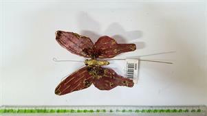 PICK FARFALLA CM.10 ROSSO
