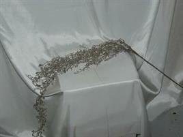 RAMO CADENTE GLITTER CM.130 PLATINUM