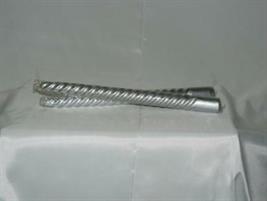 12 CANDELE TORTIGLIONE CM.25 ARGENTO