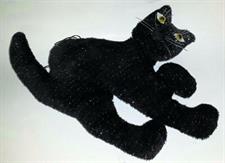 GATTO NERO DA APPENDERE CM.27