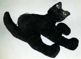 GATTO NERO DA APPENDERE CM.27
