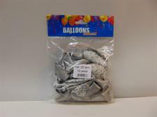 15 PALLONI 25°ANNIVERSARIO ARGENTO globo (gas)