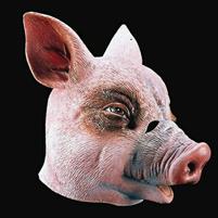 Maschera Porcellino in fingomma in  busta c/cavallotto