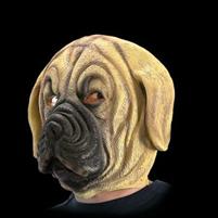 Maschera Cane in fingomma in busta  c/cavallotto