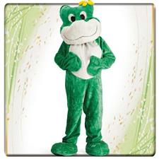 MASCOTTE RANA IN BUSTA