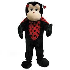 MASCOTTE COCCINELLA IN BUSTA