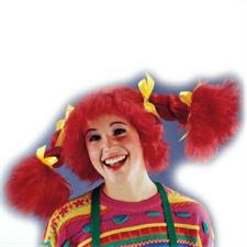 Parrucca Pippi in valigetta