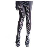 Collant nero c/ossa (taglia unica)