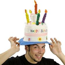 Cappello Torta di compleanno in vel luto