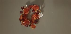 CORONCINA GEMME ROSSE-ARANCIO
