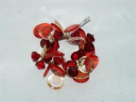 CORONCINA GEMME ROSSE-ARANCIO