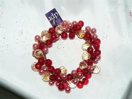 CORONCINA GEMME ROSSE-ARANCIO
