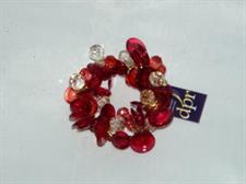 CORONCINA GEMME ROSSE-ARANCIO