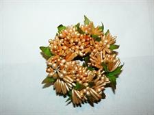 CORONCINA CM.5 C/PISTILLI ARANCIO