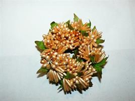 CORONCINA CM.5 C/PISTILLI ARANCIO