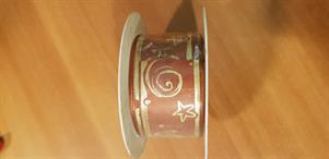 NASTRO LUNAIRE' MT.20 BROWN DEC.ORO