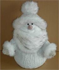 PUPAZZO NEVE BIANCA CM.50