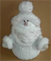 PUPAZZO NEVE BIANCA CM.50