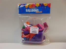 20 PALLONI METALLIZZATI cm.28