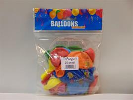 20 PALLONI TANTI AUGURI stampa 3 colori (aria)