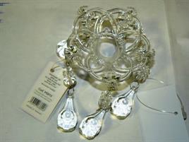 DECORO PER PORTACANDELE 3 CLEAR