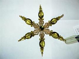 DECORO STELLA ACRYLIC CM.17 OLIVE