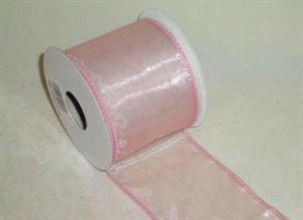 NASTRO ORGANZA ROSA MT.10