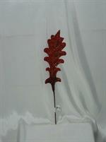 FOGLIA ACANTHUS RED/BURGUNDY