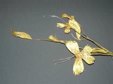 BUTTERFLY PICK OLIVE/GOLD