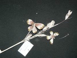 BUTTERFLY PICK MAUVE/PLATINUM