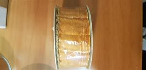 NASTRO SENAPE RIFLESSI ORO MT.15