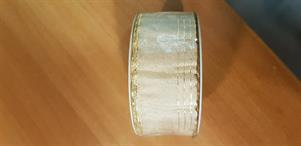 NASTRO CREMA RIFLESSI ORO MT.15